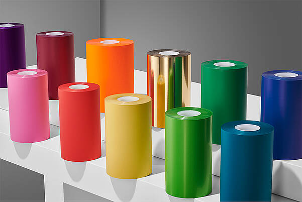 用於光學驗證的彩色熱轉印色帶