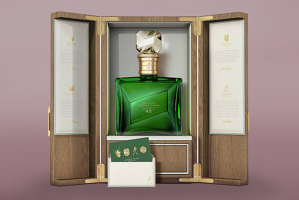 Johnny Walker 特別版：迷人的外包裝與金色標籤