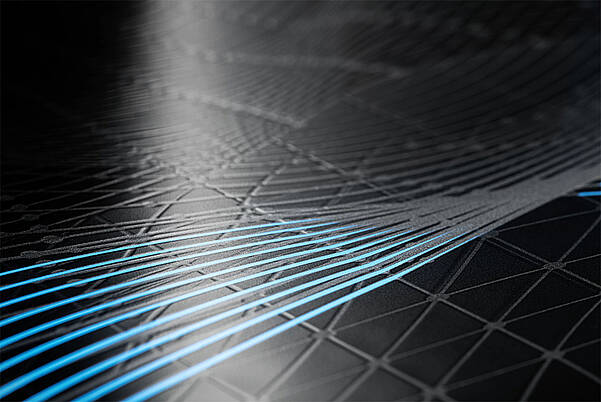 搭載光感元素的紋理表面與汽車表面裝飾處理