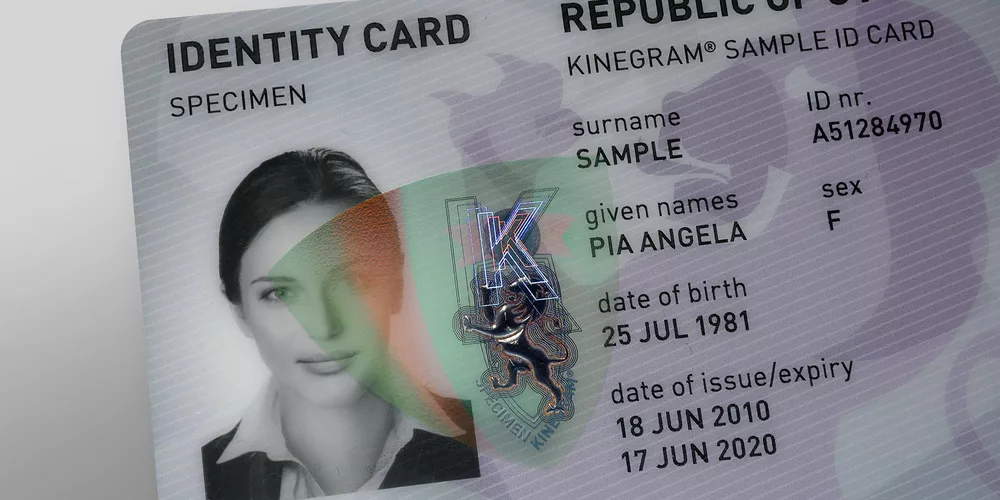 適用於身分證件、授權證明、證書文件等的客製化防偽解決方案